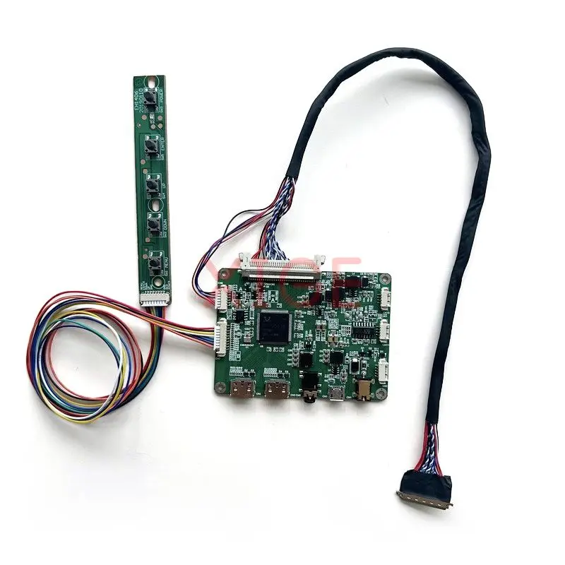 Imagem -04 - Lcd Matrix Driver Controller Board Micro Kit Laptop Faça Você Mesmo Display Led Fit Lp140wh2 Lp140whu 40 Pinos Lvds Hdmi-mini 1366*768 14 em