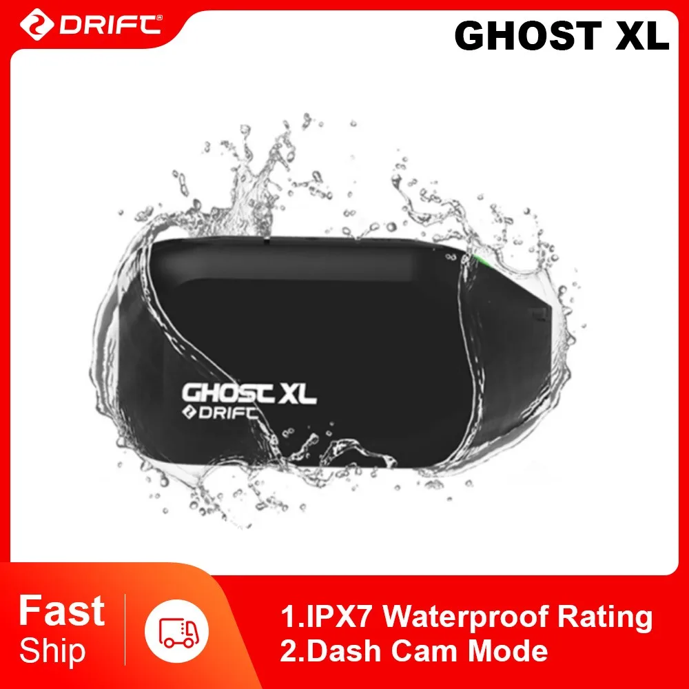 

Drift Ghost XL Action Camera 1080P WiFi Bicycle Camera Bike Motorcycles Sports Camera Helmet Camcorder IPX7 Waterproof