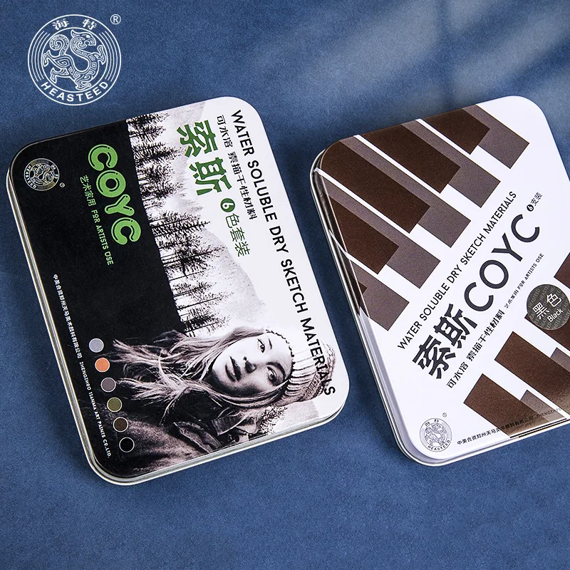 1/6 pièces/paquet bâtons de charbon de bois 12-18mm noir blanc pastels de couleur croquis sec Toner Graphite dessin barres de charbon ensemble pour artiste