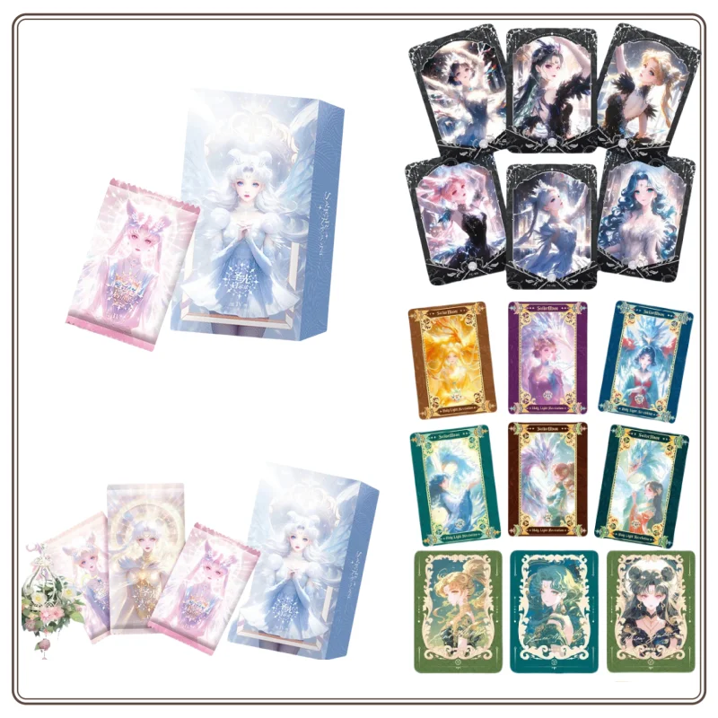 New in Stock Classic Anime Collection Card Magical Adventure Girl Friendship Character Fun Card Birthday Treasure Gift Child's