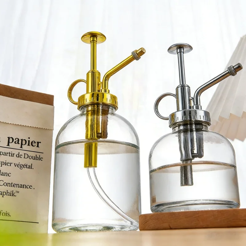 

Стеклянная лейка для домашнего садоводства 220-360 мл, специальный распылитель для суккулентов, инструмент для полива