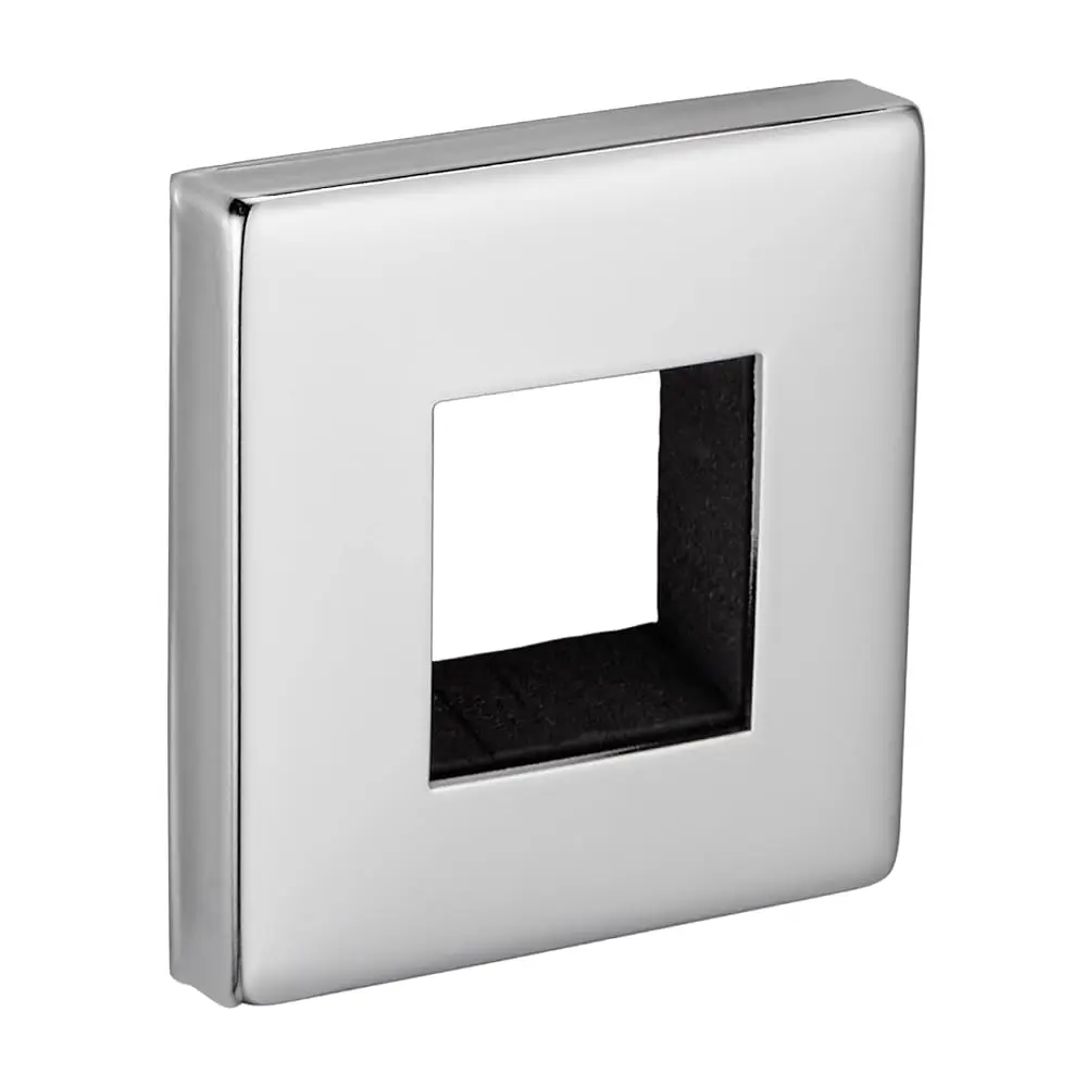 

Крышка фланца для душа, матовый никель, 2,5 дюйма, квадратная декоративная накладка для душевых леек, 1 шт.