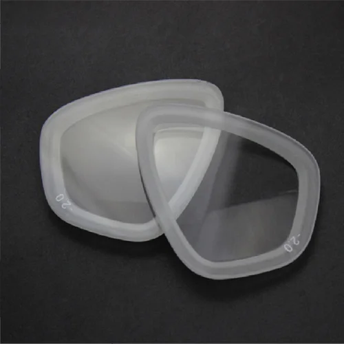 Imagen 2 del producto Gafas ópticas templadas para buceo, máscara de buceo para adultos, miopía, natación, lentes para miopía, falda de silicona para miopía