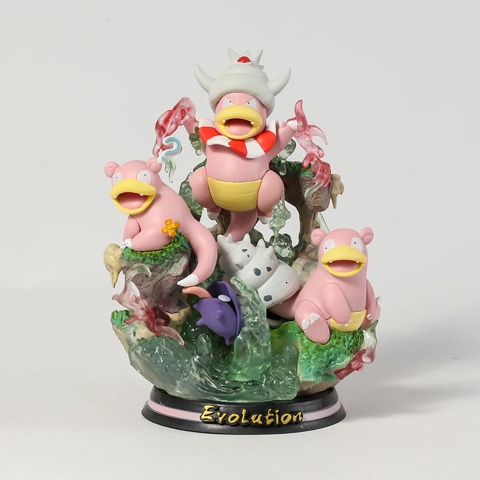 البوكيمون Mewtwo Mew البلاستيكية الشكل تحصيل لعبة مجسمة مع الضوء