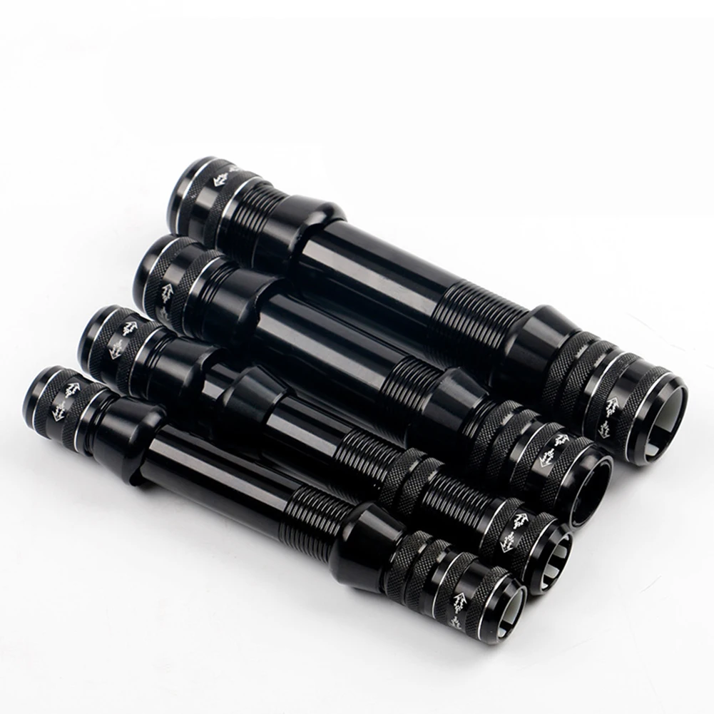 1 Peça de Assento de Carretilha Giratória de Metal para Montagem de Vara de Pesca, Diâmetro Interno de 12-26mm, Mecanismo de Travamento, Leve, Preto, Peça de Reposição