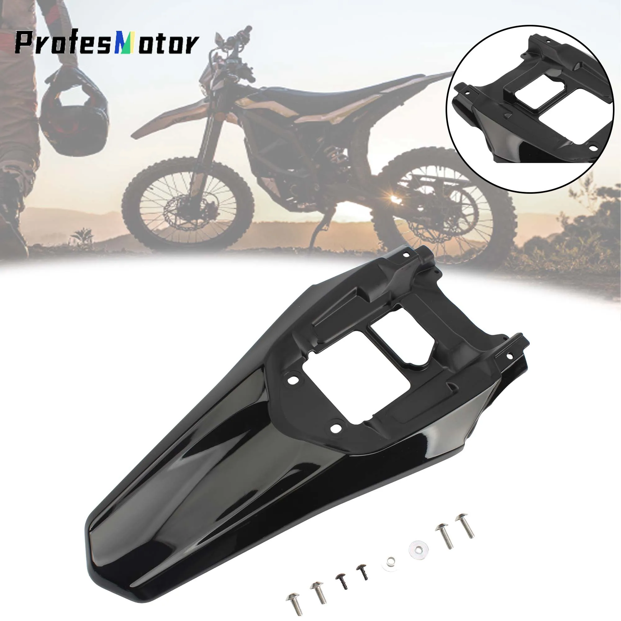 

Motorcycle Accessories Motocross Surron UltraBee PP Plastic Rear Fender Mudguard For Sur-Ron Ultra Bee