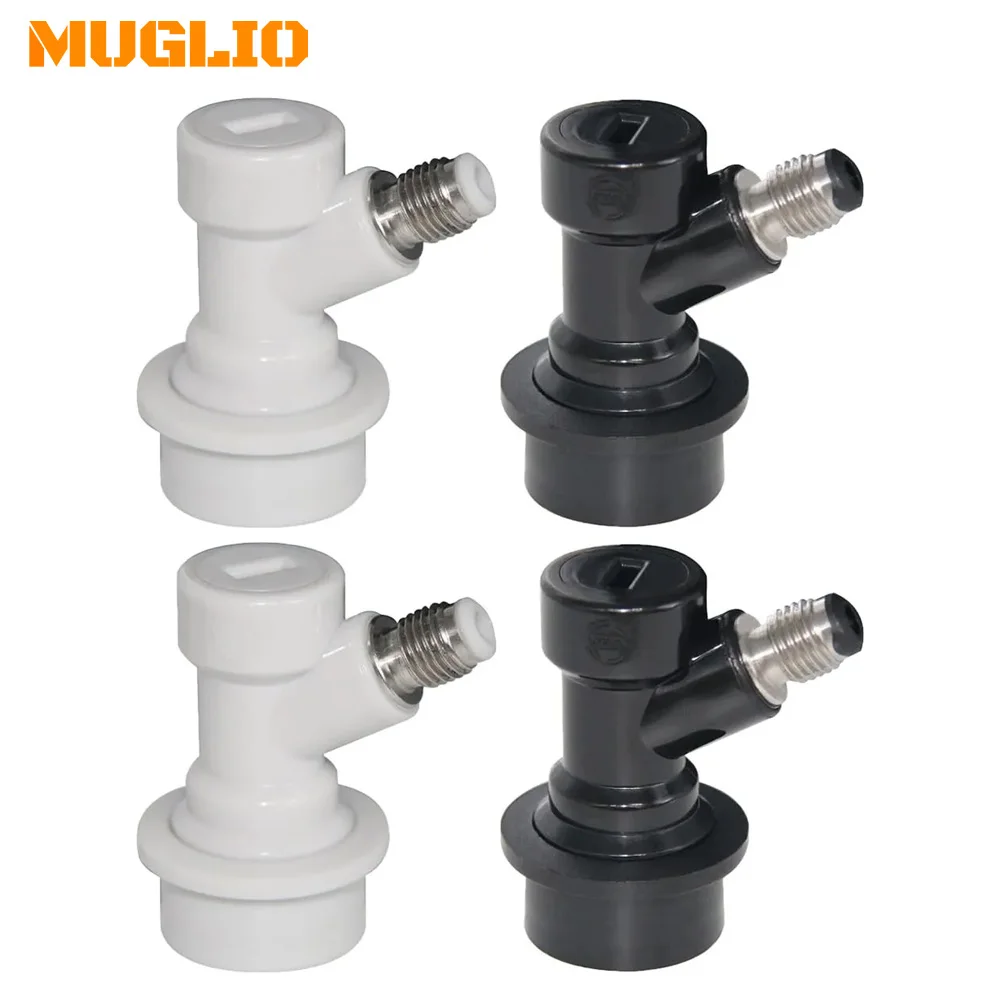 

MUGLIO Corny keg connector Ball Lock MFL Gas&Liquid beer keg Quick Disconnects Set for Home Brewing Beer Keg Kegging