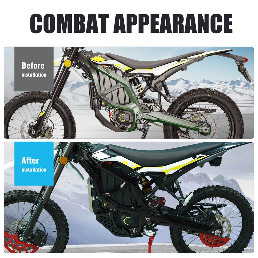 1/2Sets Body Frame Protective Cover Suitable For SUR-RON ULTRA BEE Body Fairing Kit Motorcycle Protection Accessories
