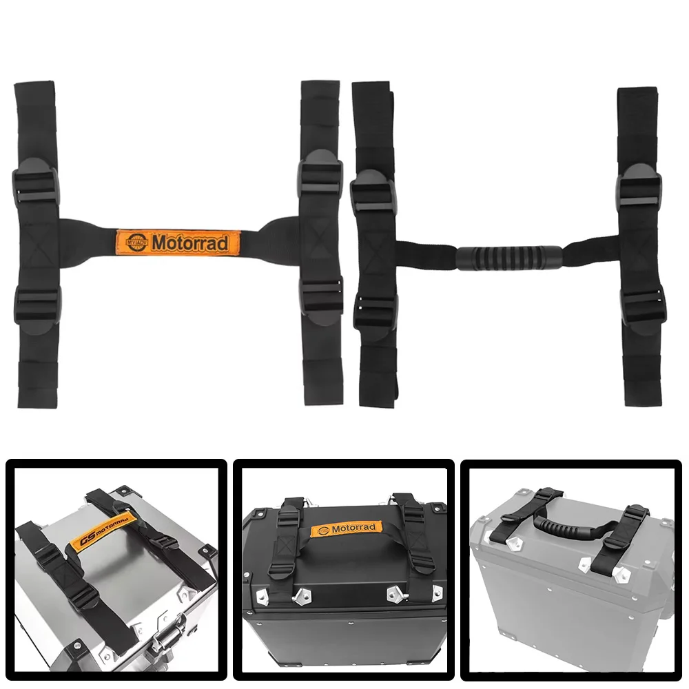For Honda CRF1000L Africa Twin CRF 1000L for X-ADV 750 Xadv Universal Top Case Pannier Side Box Handle Strap Rope Adjustable