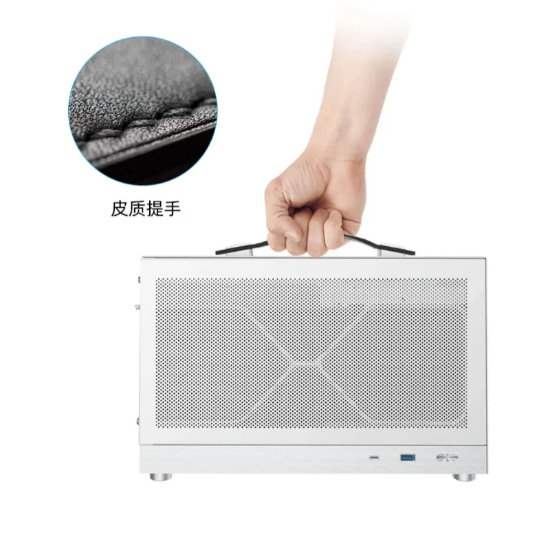Portable Portable ITX Chassis MINIA4 Chassis, Dense Hole S300 A4 Desktop Small Chassis