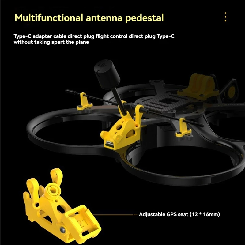 Voor Speedybee Bee35 Pro LED 3.5 "Frame Kit Voor FPV Racing Drones Voor O3 HD VTX Drone Onderdelen