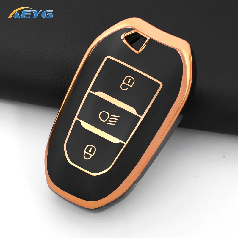 TPU Car Remote Key Case Cover For Peugeot 308 408 508 2008 3008 4008 5008 For Citroen C4 C6 C3-XR Picasso Grand DS DS5