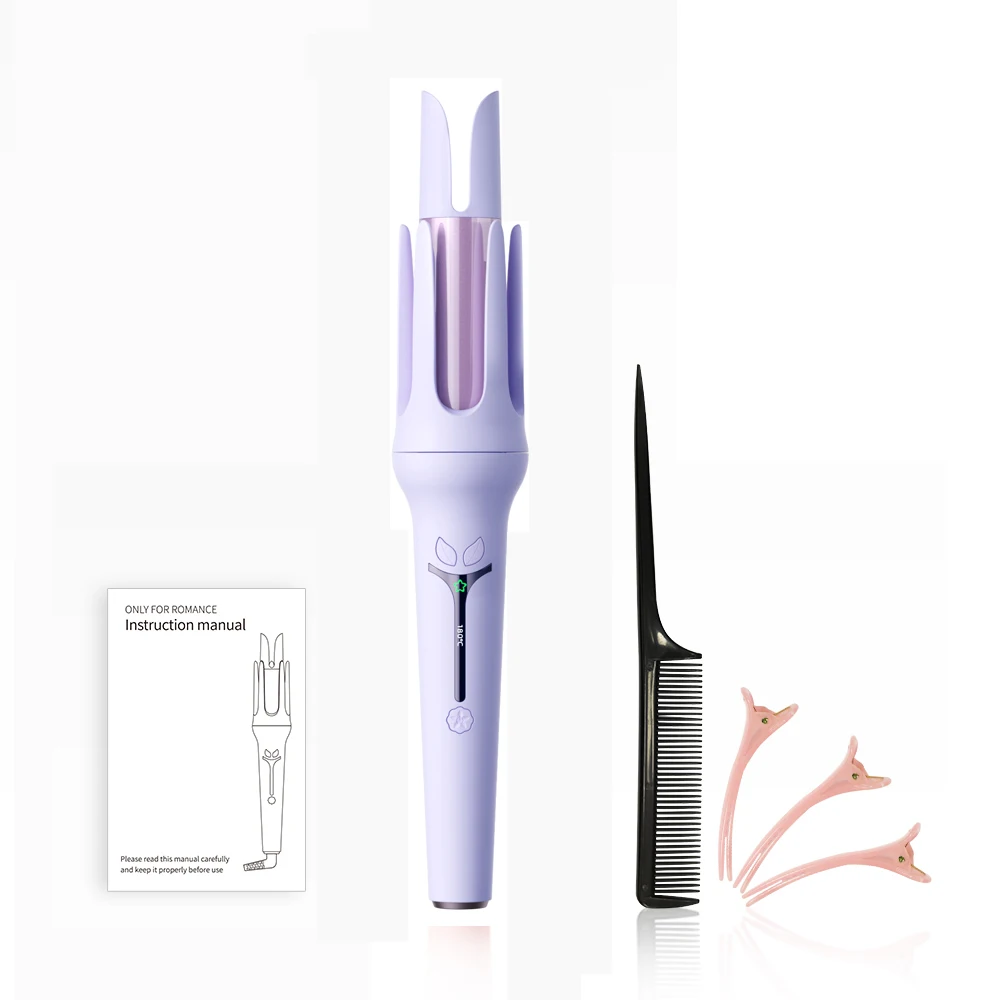 

Auto Rotating Hair Curler 32MM Ceramic Hair Roller Professional Curling Iron Curling Wand Hair Waver