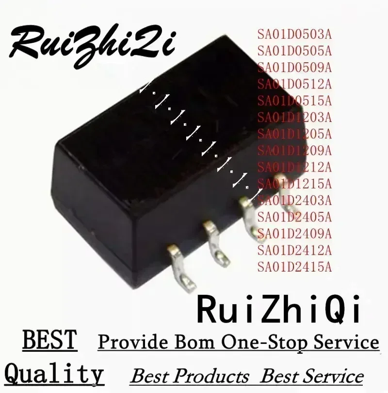 10PCS/LOT SA01D0503A SA01D0505A SA01D0509A SA01D0512A SA01D0515A SA01D1203A SA01D1205A SA01D1209A SA01D1212A SA01D1215A 1W DC/DC