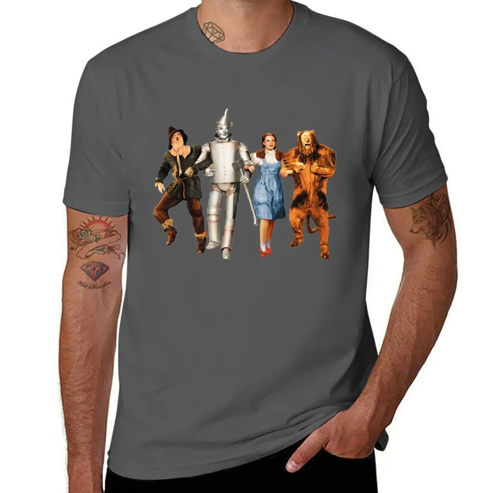 

Music Retro Dorothy Wizard Of Oz Funny Graphic Gift T-Shirt Work Comfort T-Shirt for Men