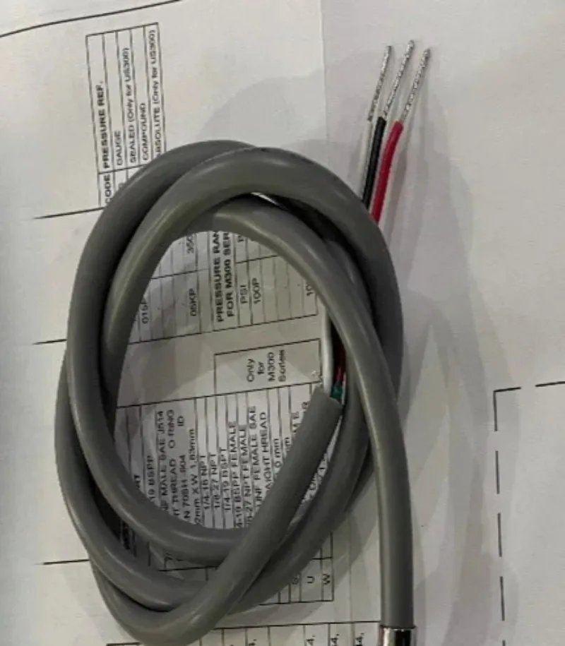 For Industrial 600PSI Pressure Transducer Engineering Equipment Fluid Pressure Detection Sensor