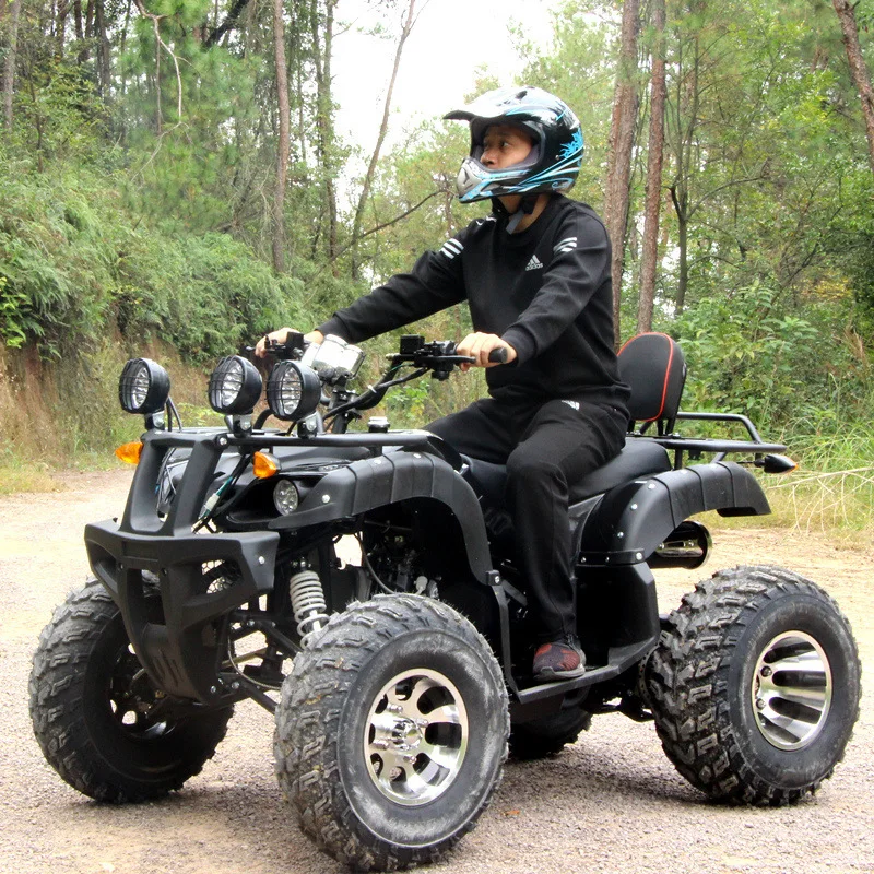 125cc Automatic Chain Drive 2x4 Atvs Utvs,Off Road Cuatrimoto,Big Bull Farm Motor 4 Wheeler Quad Moto Bike