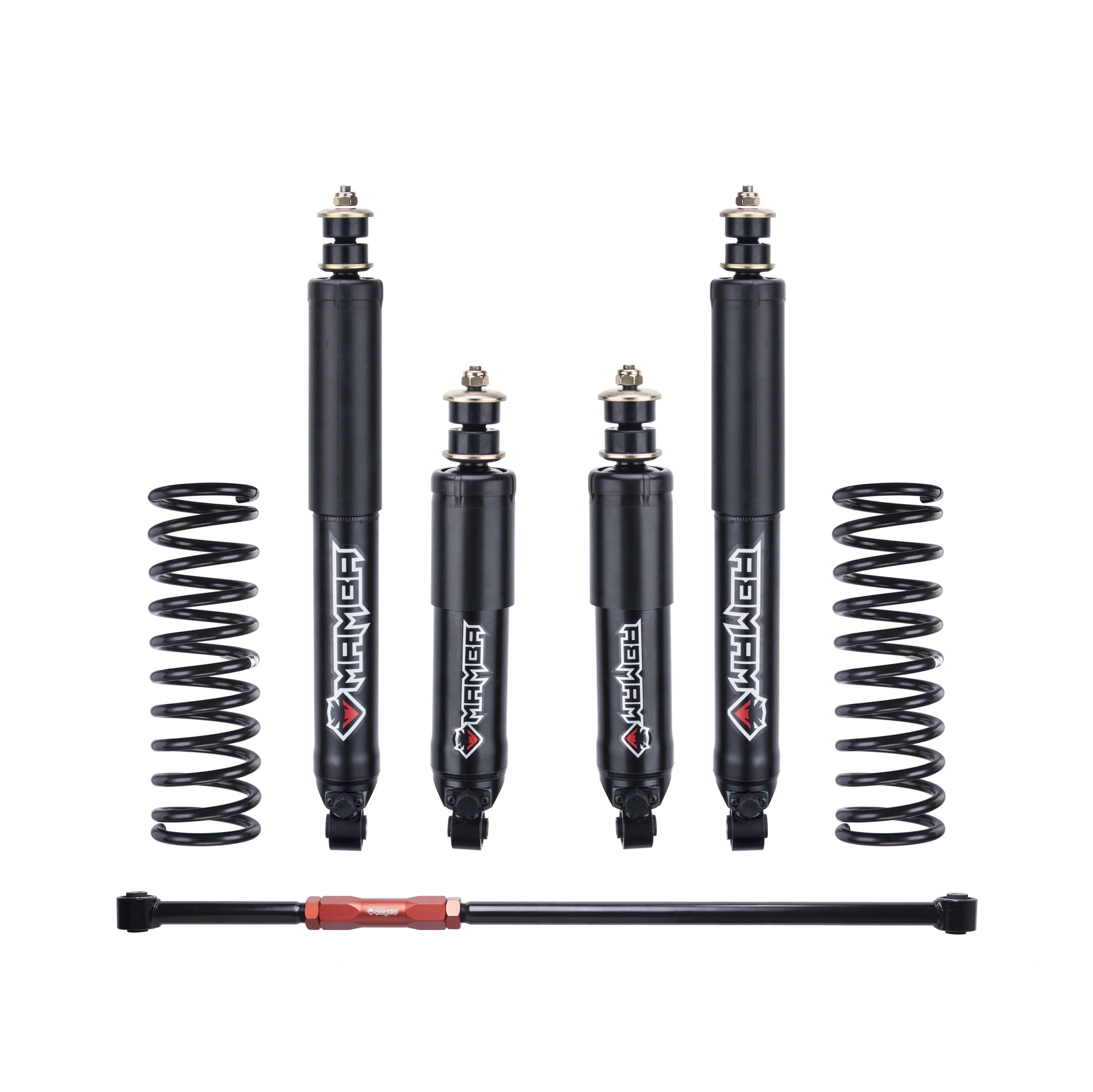 

For PAJERO V23 V43 Foam Cell Adjustable Offroad Shock Absorbers 2 Inches Lift Kit 4x4 Suspension Kit