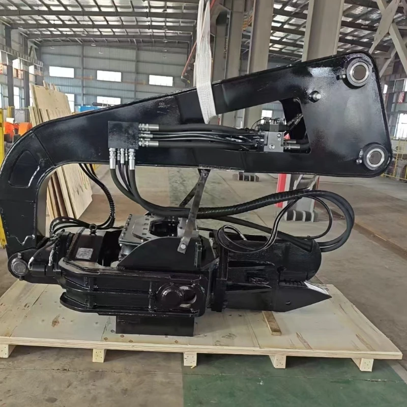 Heavy Duty High Frequency Pile Driver Hydraulic Vibratory Hammer for Sheet Pile Demolition and Foundation Construction Project