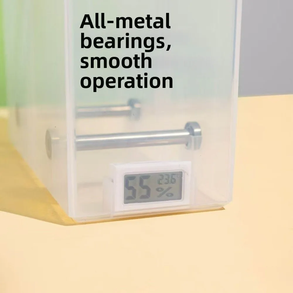 Sealed 3D Printing Filament Dry Box Dustproof Moisture-Resistant Filament Storage Box Universal Viewable Filament Storage Holder