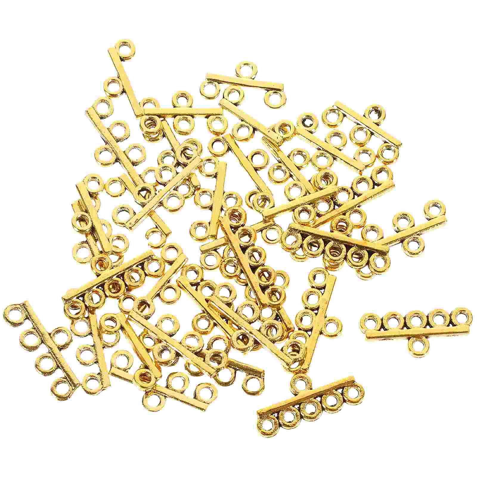 

40 Pcs Vintage Pendant Charms for DIY Bracelets Necklace Pendants Connector Jewelry Making Golden