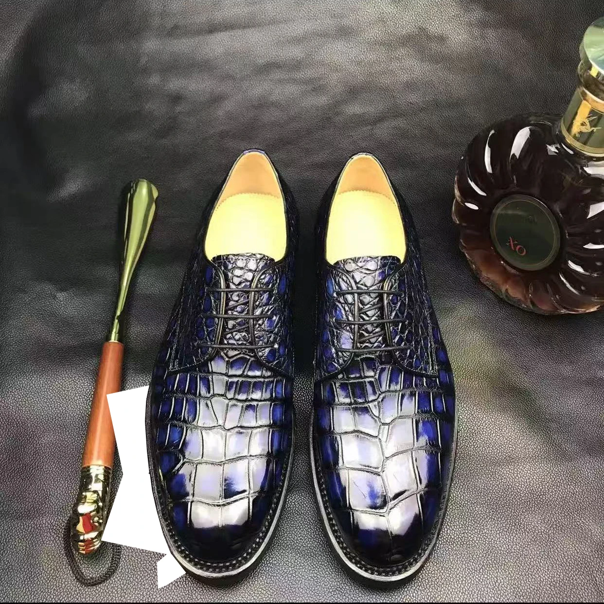 chue new men dress shoes male leather shoes wedding fashion business office shoes