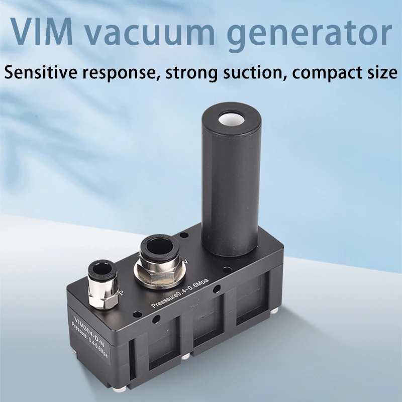 VIM301 Negative Pressure Generator Small Multi stage Vacuum Generator Pneumatic High suction High flow VIM301-D-N VIL304-D-N