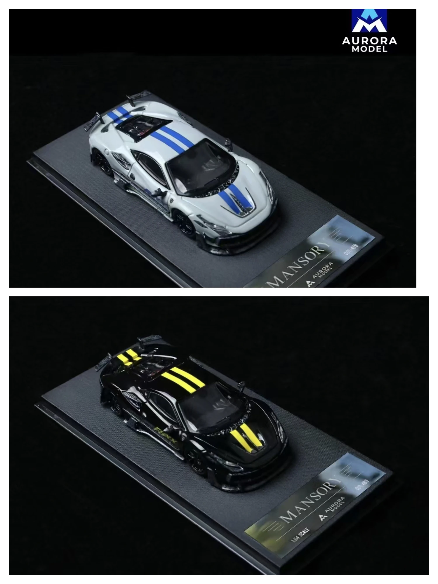 

Особняк Spot AM 1:64 Ferrari F8 Tributo Модель из сплава F8XX
