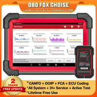 LAUNCH X431 CRP919E BT Car Diagnostic Tool Full System 31+ Reset ECU Coding Bidirectional Control CANFD DOIP FCA OBD2 Scanner