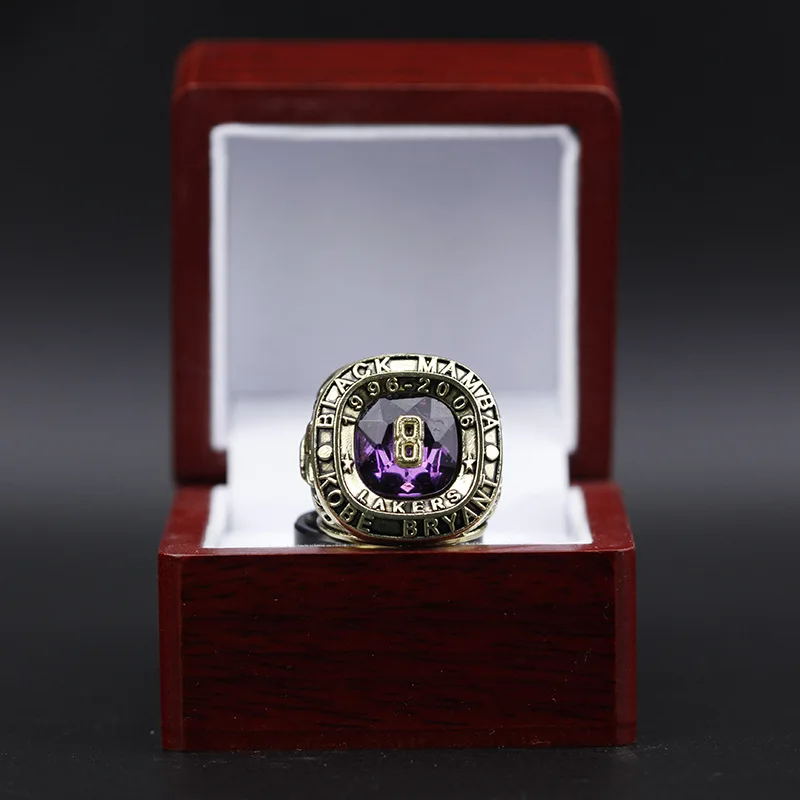 Fantasy Basketball Souvenir 1996-2016 Commemorative Ring Champion Retirement Memorial Jewelry Luxury Sports Hip Hop Rings Gifts