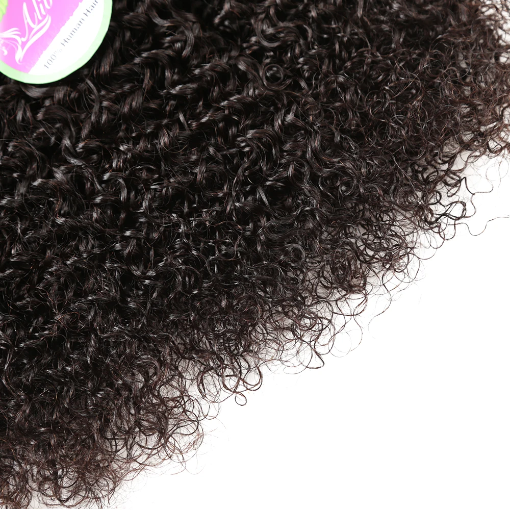 10A Kinky Curly Bundles Human Hair 100% Brazilian Remy Hair For Black Women Afro Kinky Curly Bundles 3 4 Bundles Deal Wholesale