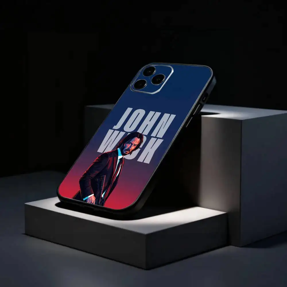 الأفلام الكلاسيكية جون ويك جراب هاتف سيليكون لينة آيفون 17 16 15 14 13 12 11 X XR Plus Pro Max Plus #3