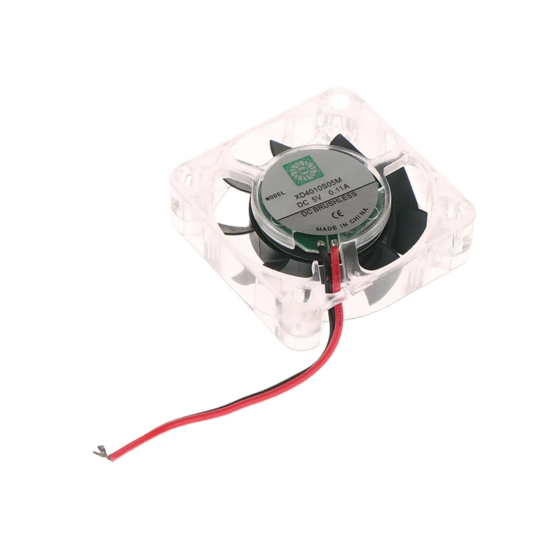 40x40x10MM 4010 DC 5V 0.11A Brushless Fans With Blue LED Light For Heatsink Cooler Cooling Radiator For 3d Printer Parts Fan