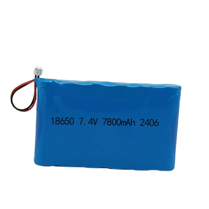buy more will cheap Manufacturer direct sales 18650 7.4V 3600mA-7800mA rechargeable lithium battery pack LED light