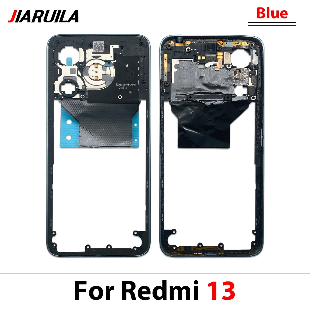 NEU Mittelrahmen Mittelgehäuse Ersatzteile für Xiaomi Redmi 13 13C 14C A5 Mittelrahmen – Detail 16