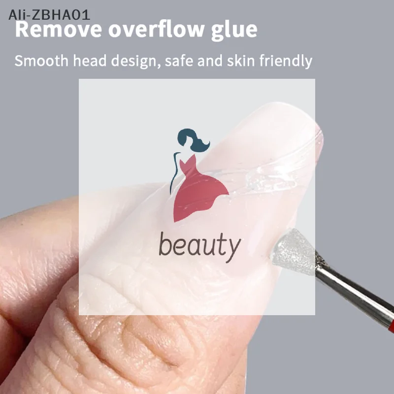 1 SZT. Frez diamentowy do usuwania skórek, frez do paznokci, wiertło do manicure, akcesoria do frezarki.