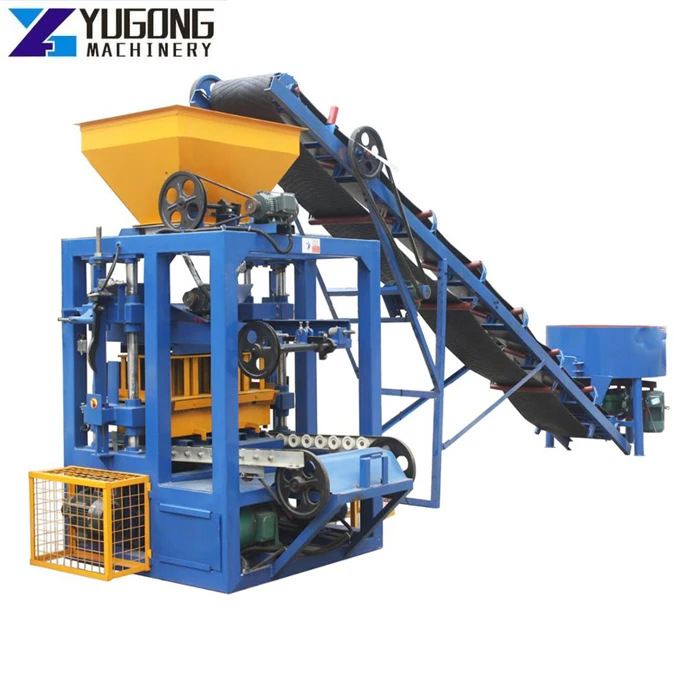 YG Lower Price QT4-24  Cement Bricks Making Machine in The Philippines