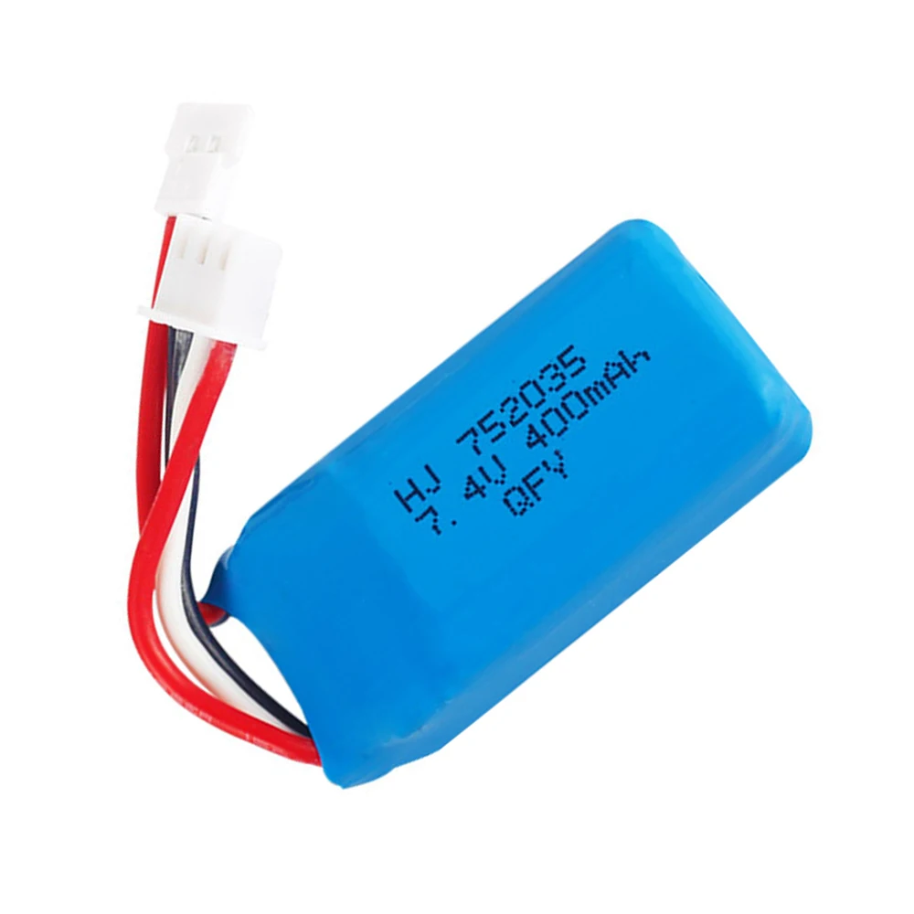 2S 7.4V 400mAh rechargeable Lipo Battery XH2.54/JST/PH2.0/SM Plug For RC DM007 Airplane Quadcopter Drone Helicopter RC Toy Parts