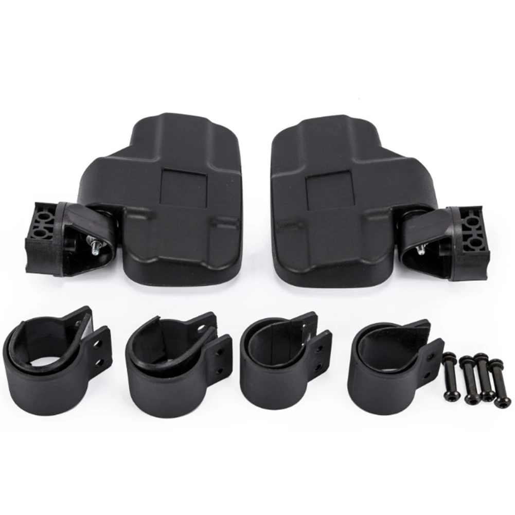 19*23CM for atv Rearview Mirror Road Vehicle Mirrors Adjustable Side Mirrors Easy Installation Process Impact-Resistant Material