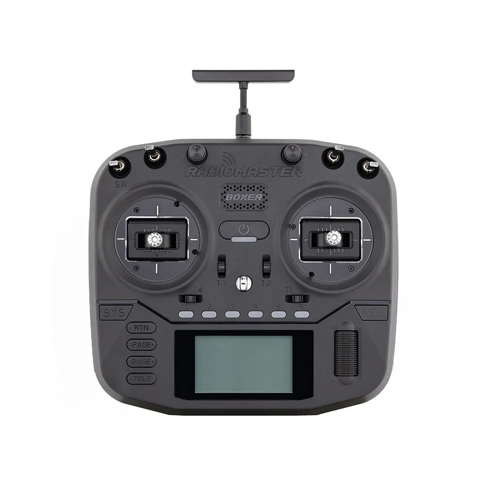 

RadioMaster Boxer Радиоуправление ELRS M2 2.4G 16-канальный передатчик Hall Gimbals 4in1 ELRS CC2500 Версия Поддержка EDGETX для RC Drone