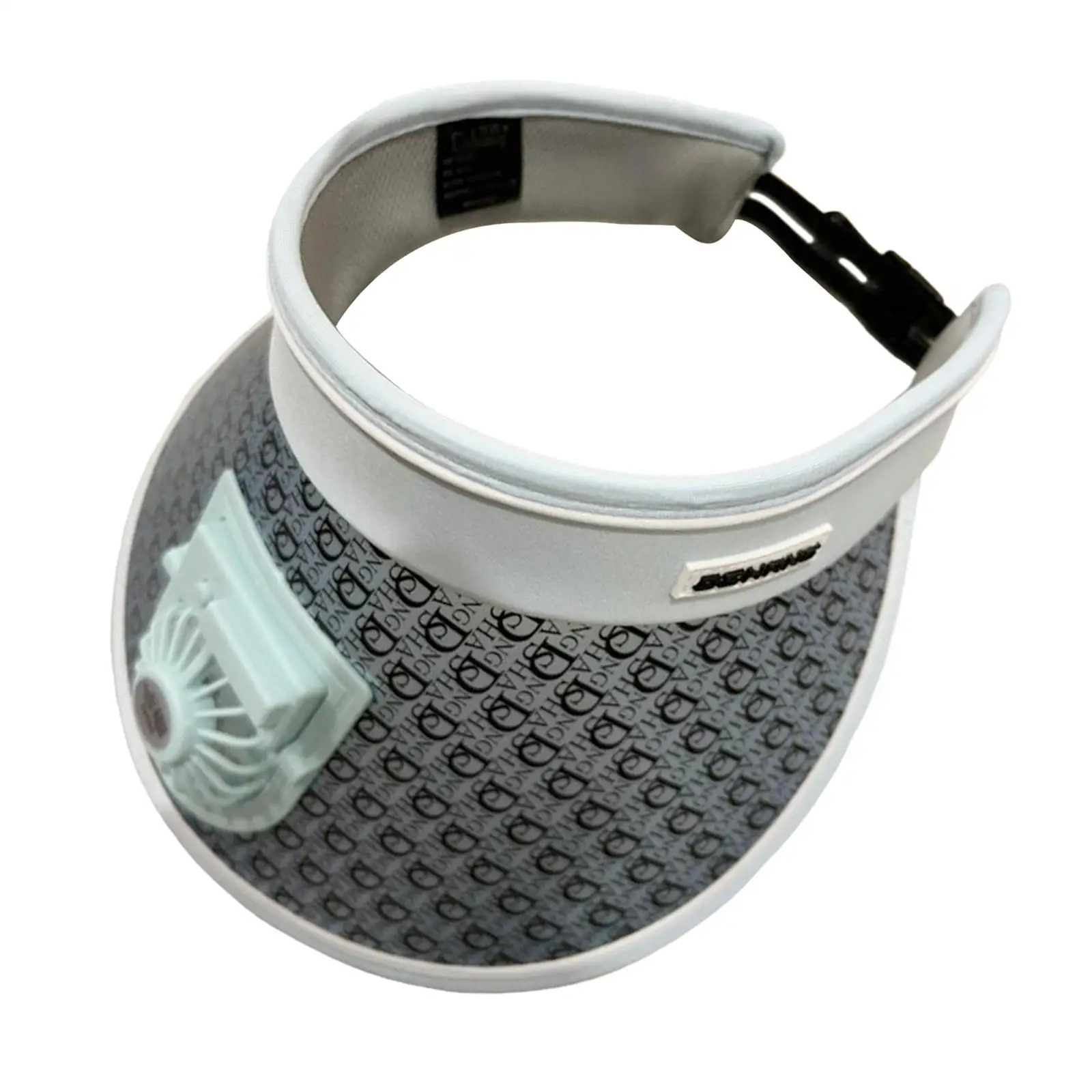 Sun Visor Hat with Fan Summer Beach Hat USB Charging Vacuum Top Cooling Fan