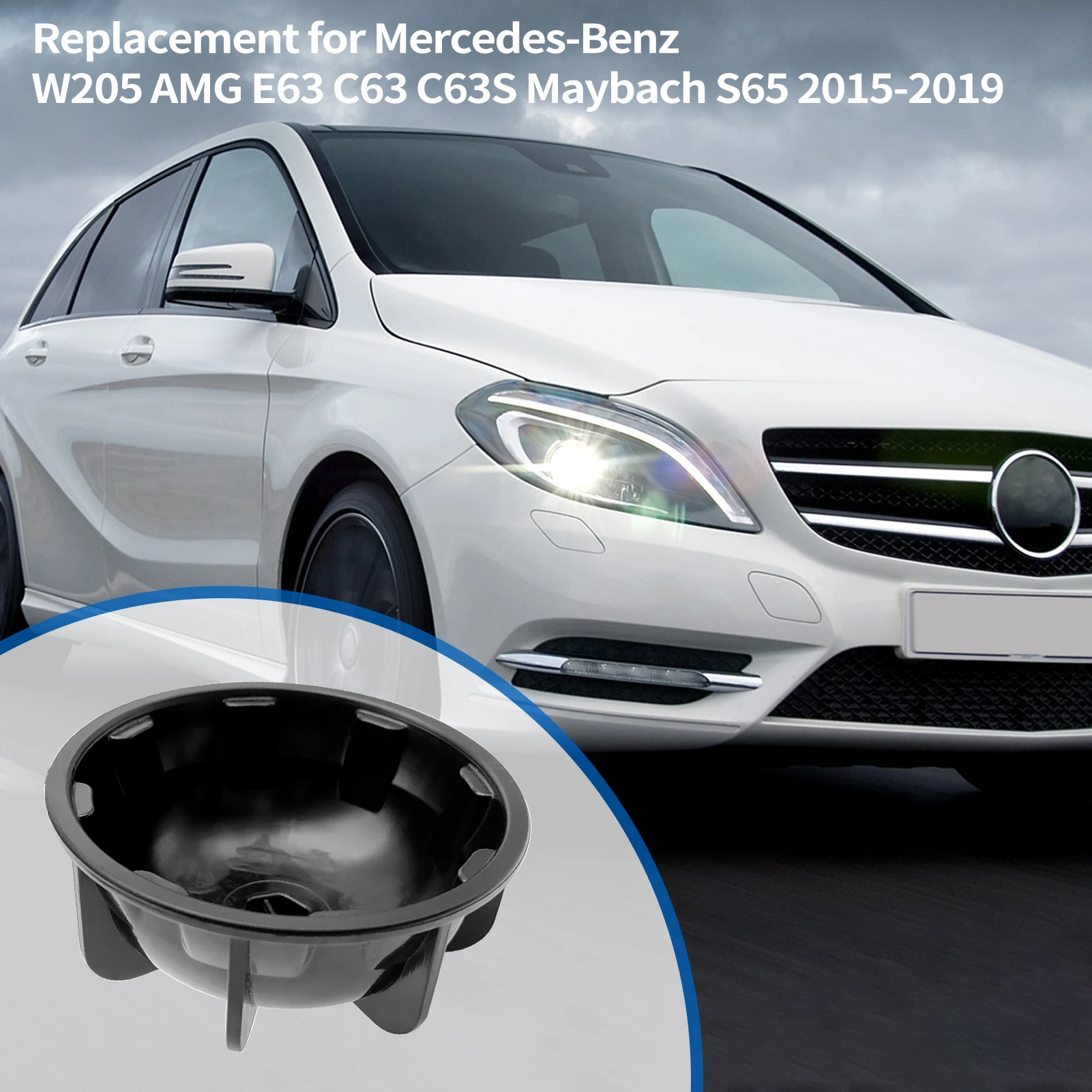 Wheel Hub Cap Wrench, Centre Cap Removal Wrench Replacement for Mercedes-Benz W205 AMG E63 C63 C63S Maybach S65 2015-2019