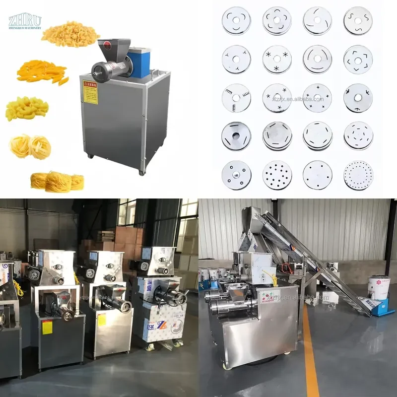 Automatic Macaroni Pasta Penne Spaghetti Making Machine Rotini Farfalle Factory Directly Sale Price Pasta