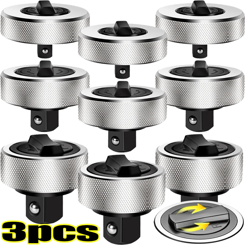 Металлический привод, набор ключей с трещоткой для ладони, мини-трещотки для пальцев, двусторонний короткий ключ для большого колеса, короткие головки, инструменты для ремонта водителя