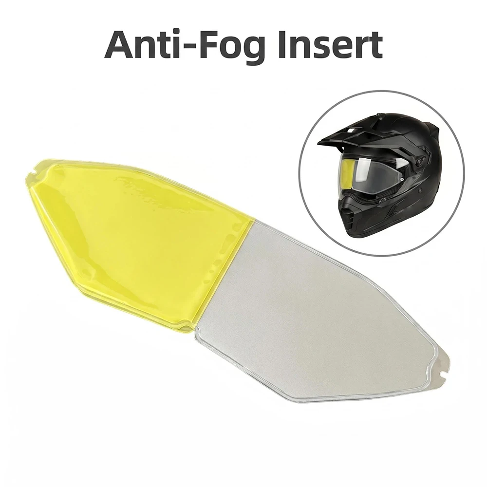Helmet Visor Anti Fog Film Case for Klim X1 Alpha Lens Anti-fog Inserts