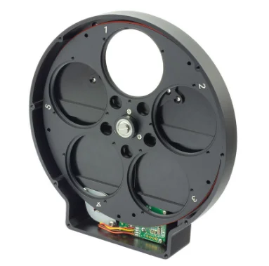 Factory  direct  sale  7-well 5-well EFW electric filter wheel supports a 2-inch rimmed 50.4mm frameless filter