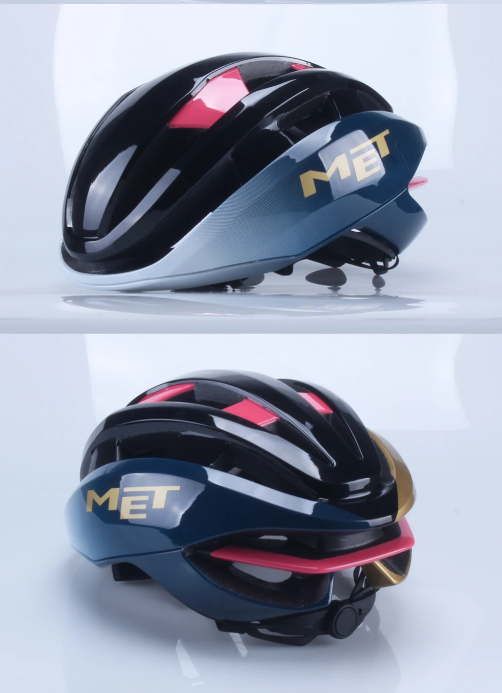 MET Rennradhelm, Sportlicher Ultraleichter Aero-Schutzhelm, Fahrradhelm für Herren und Damen, MTB-Fahrradhelm – Detail 4