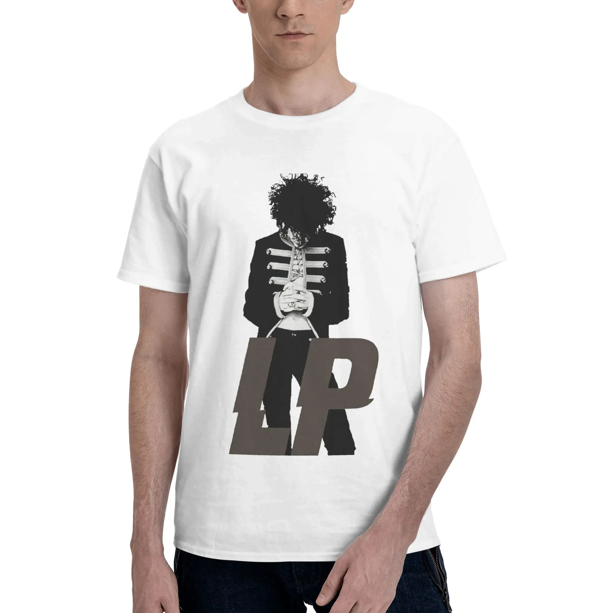 Laura Pergolizzi Graphic LpSoft Reversible T-shirt Street Personality T-shirt