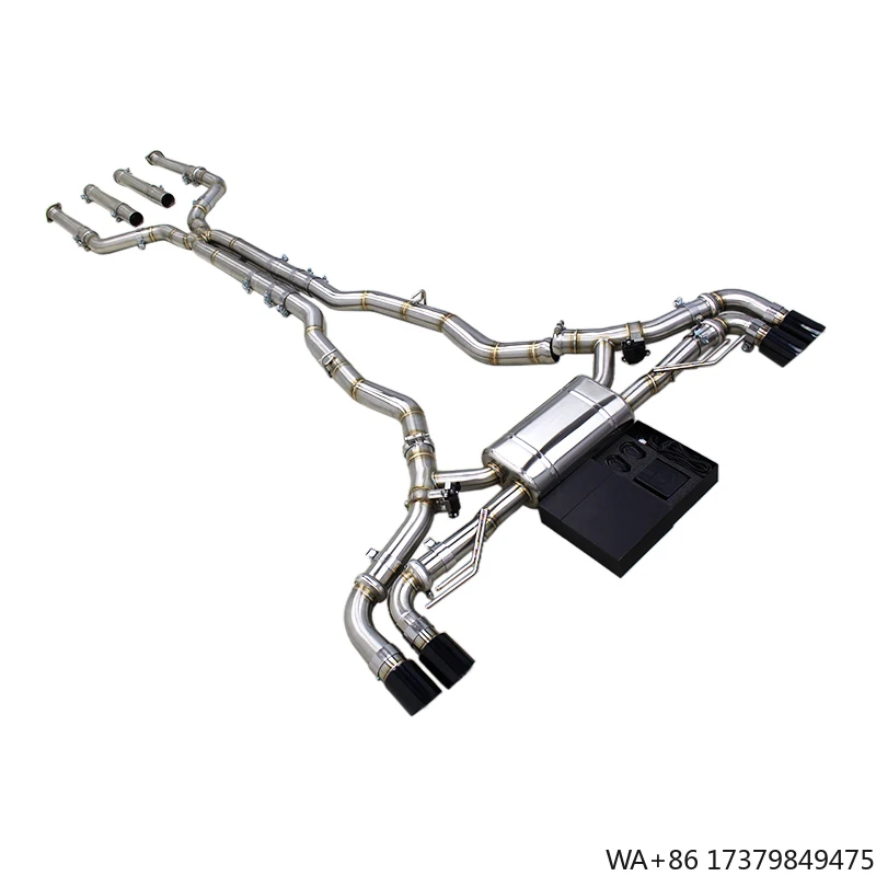 

ODM Catback Muffler for BMW X5 M50i 4.4TT2019-2024 Sport Car Stainless Steel Pipe Valvetronic Exhaust System Active Sound