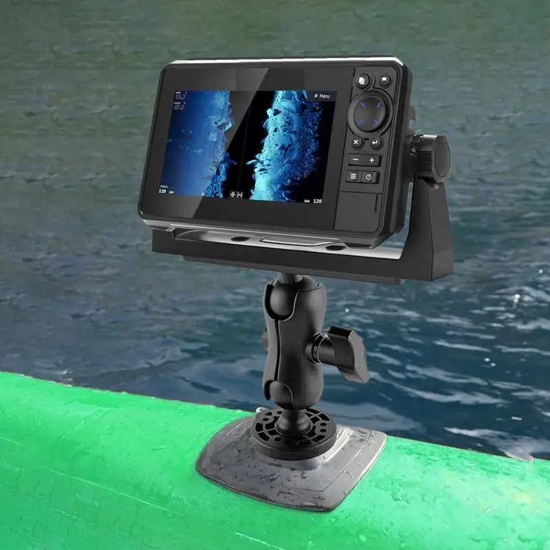 Swivel Fish Finder Mount Base 360 Degree Swivel Fish Finder Mount Base GPS Navigation Fish Finder Bracket For Marine Boat Kayak